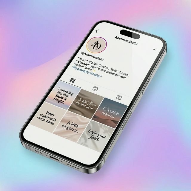 Instagram'da Stilize Metin Nasıl Yazılır?