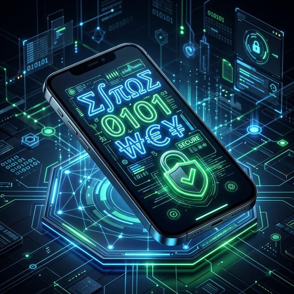Güvenli Unicode karakterler ve şekilli yazıların mobil cihazlarda gösterimi